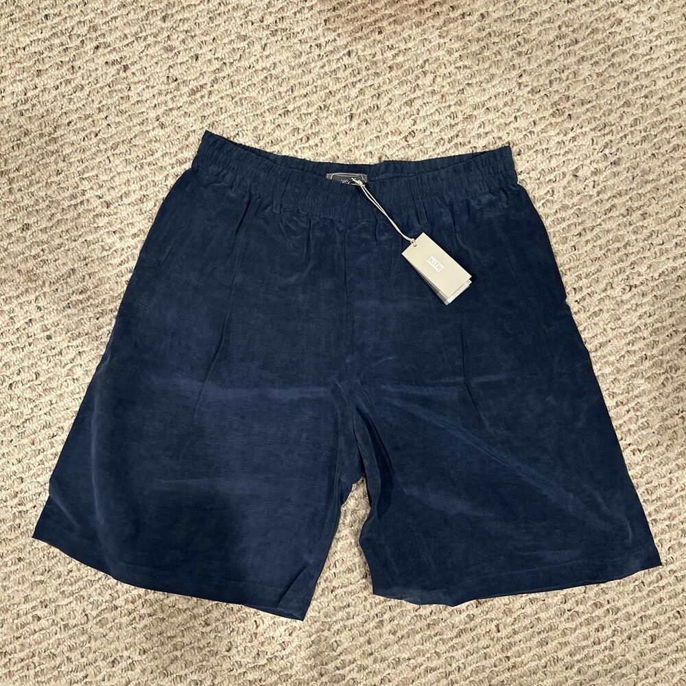 Kith Men's Navy and Blue Shorts